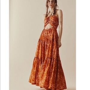 NWT Free People Bec + Bridges Aurora Dress Size 10